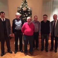Ehrungen beim Weihnachtsessen des Gemeinderates